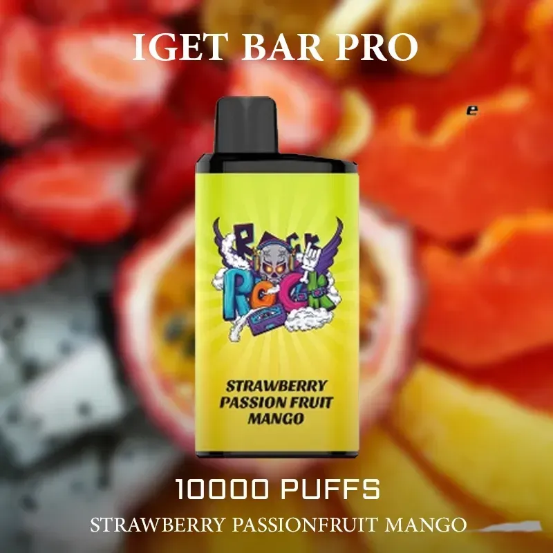 Strawberry Passion Fruit Mango - IGET Bar Pro 10000 Puffs