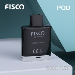 FISCO XPOD APPLE SHISHA – 8000 PUFFS (POD ONLY)
