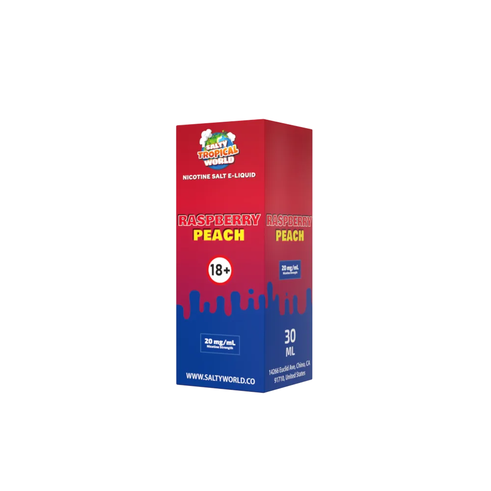 Raspberry Peach - Nicotine Salt E-Liquid