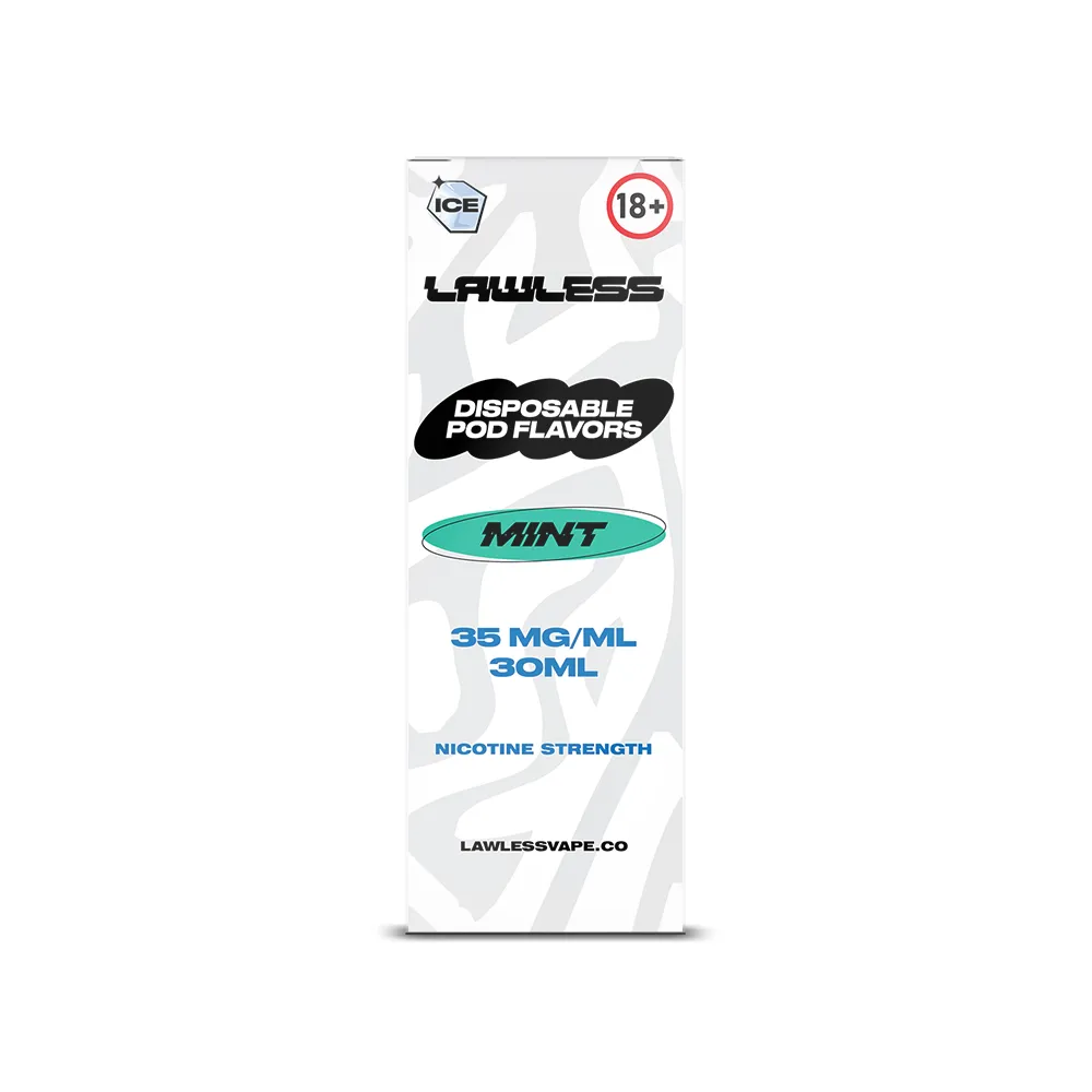 Mint -Disposable Pod Flavor E-Liquid