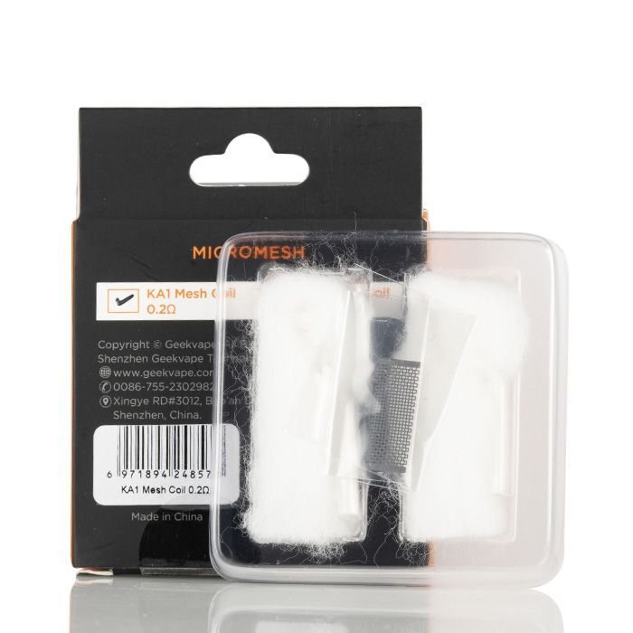 Geekvape Zeus X Micromesh Coil 0.2 and Cotton - Image 2