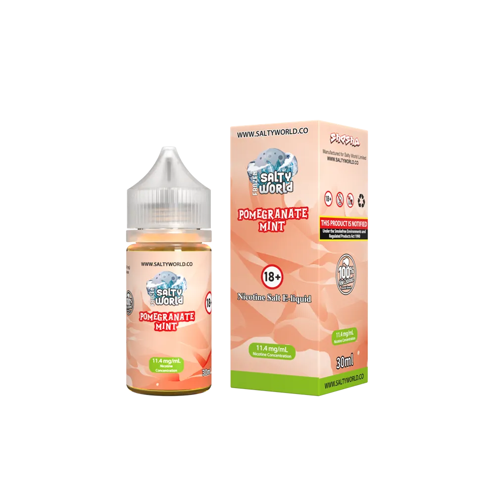 Pomegranate Mint - Nicotine Salt E-liquid