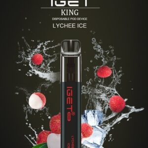 IGET KING LYCHEE ICE – 2600 PUFFS